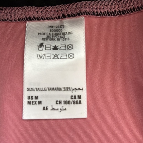 NWT Juicy Couture Active Short Pink and Black Size M - Picture 10 of 13